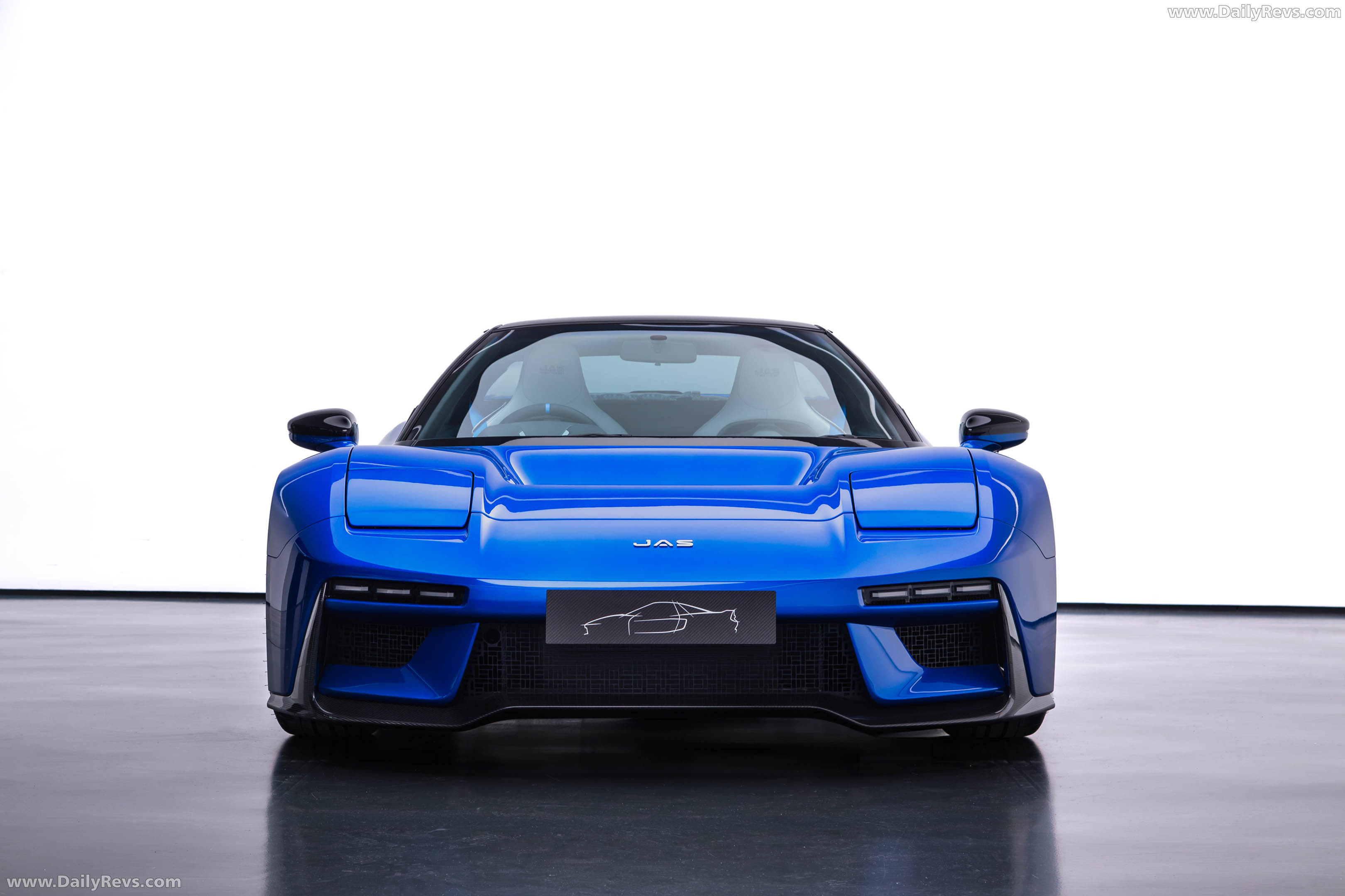 2026 JAS Motorsport Tensei Deep Blue Front View